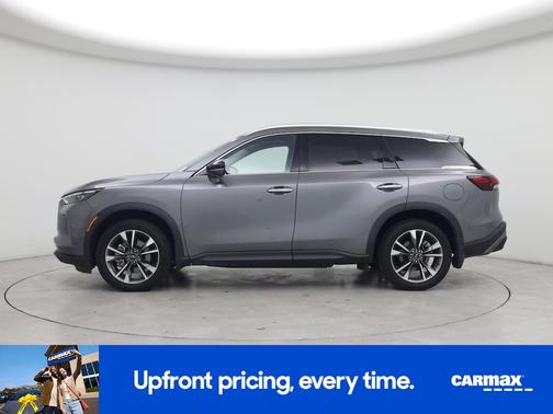 Gray 2023 INFINITI QX60 Luxe