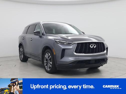 Gray 2023 INFINITI QX60 Luxe