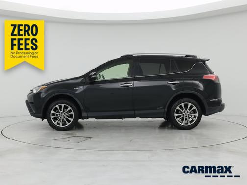 Black 2018 Toyota RAV4 Hybrid Limited