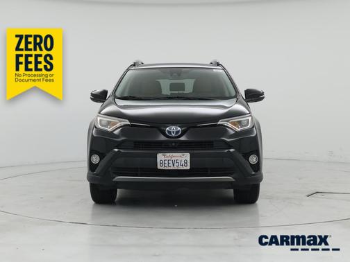 Black 2018 Toyota RAV4 Hybrid Limited