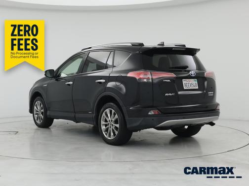 Black 2018 Toyota RAV4 Hybrid Limited