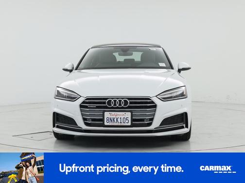 White 2019 Audi A5 Premium Plus