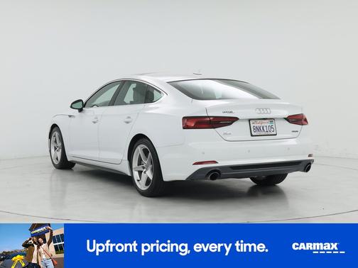 White 2019 Audi A5 Premium Plus