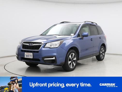 Blue 2017 Subaru Forester 2.5I Premium