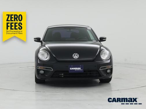 Black 2014 Volkswagen Beetle R-Line