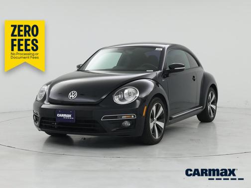 Black 2014 Volkswagen Beetle R-Line