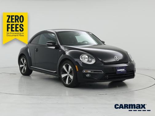 Black 2014 Volkswagen Beetle R-Line