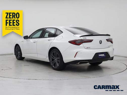 White 2023 Acura TLX SH-AWD A-Spec
