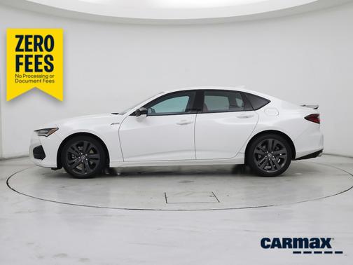 White 2023 Acura TLX SH-AWD A-Spec