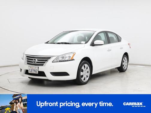 White 2014 Nissan Sentra SV