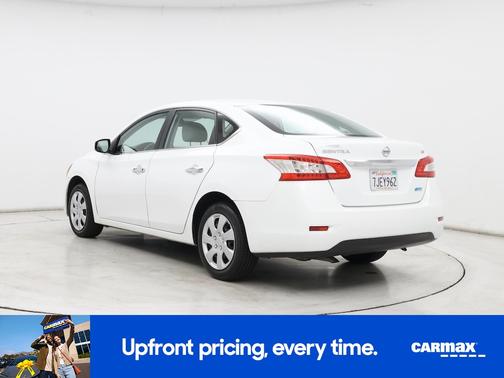 White 2014 Nissan Sentra SV