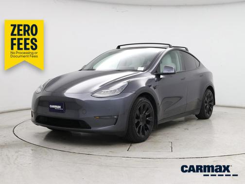 Gray 2021 Tesla Model Y Long Range