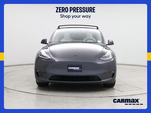 Gray 2021 Tesla Model Y Long Range
