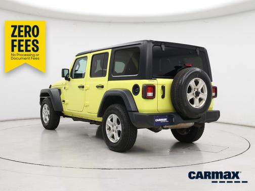 Yellow 2023 Jeep Wrangler Unlimited Sport S