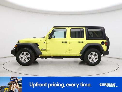 Yellow 2023 Jeep Wrangler Unlimited Sport S