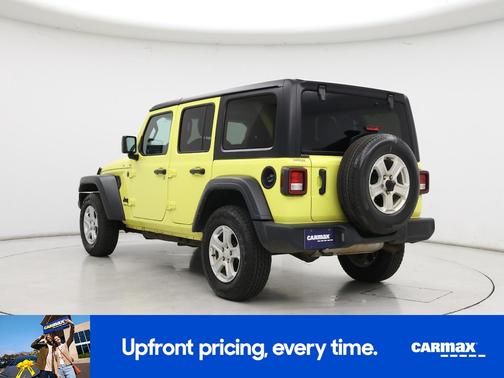 Yellow 2023 Jeep Wrangler Unlimited Sport S