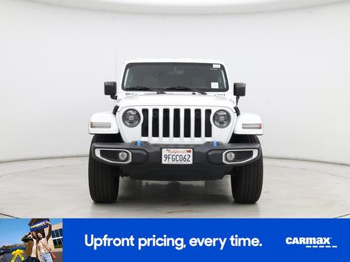 White 2023 Jeep Wrangler 4xe Unlimited Sahara