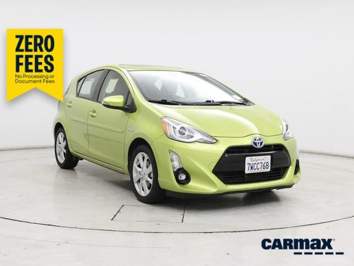 Green 2016 Toyota Prius c Four