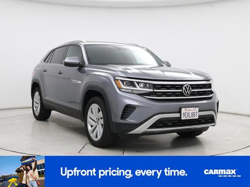 Gray 2023 Volkswagen Atlas Cross Sport SE w/Tech