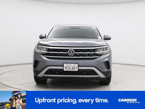 Gray 2023 Volkswagen Atlas Cross Sport SE w/Tech