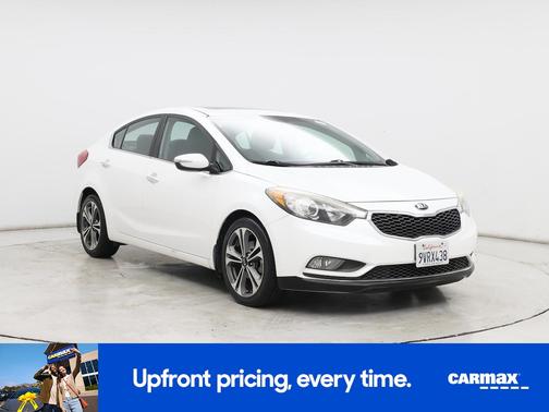 White 2015 Kia Forte EX