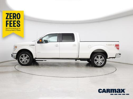 White 2014 Ford F-150 Lariat