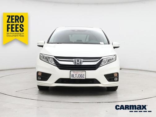 White 2019 Honda Odyssey EX-L