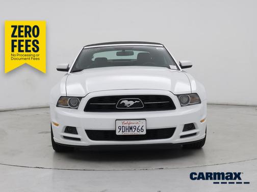 White 2014 Ford Mustang Premium
