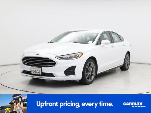 White 2019 Ford Fusion SEL