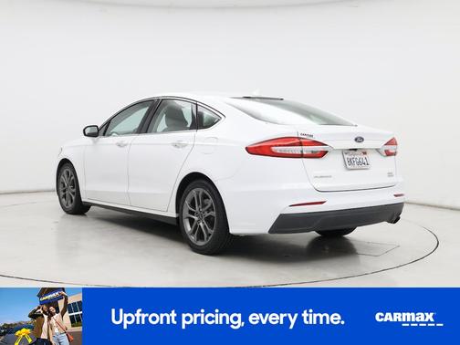 White 2019 Ford Fusion SEL