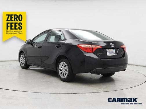 Black 2017 Toyota Corolla LE