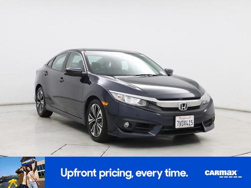 Blue 2016 Honda Civic EX-T