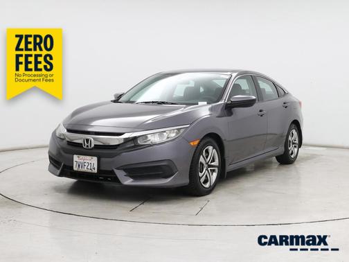 Gray 2017 Honda Civic LX