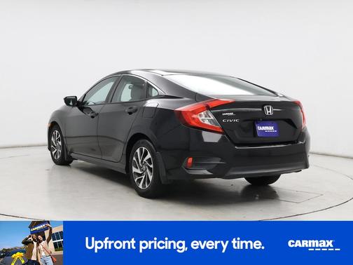 Black 2016 Honda Civic EX