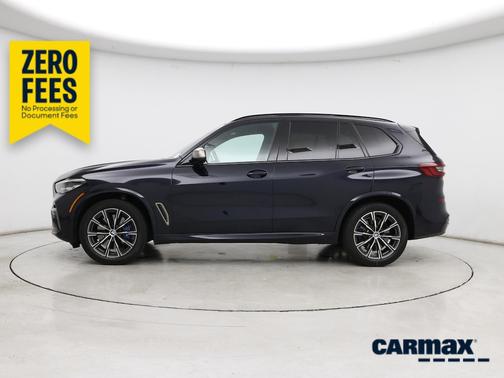 Blue 2022 BMW X5 M50i