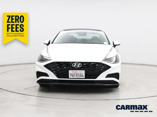 White 2022 Hyundai SONATA Limited
