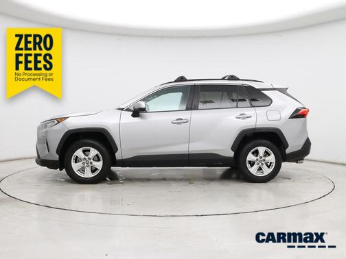 Silver 2021 Toyota RAV4 XLE