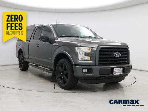 Gray 2015 Ford F-150 XLT