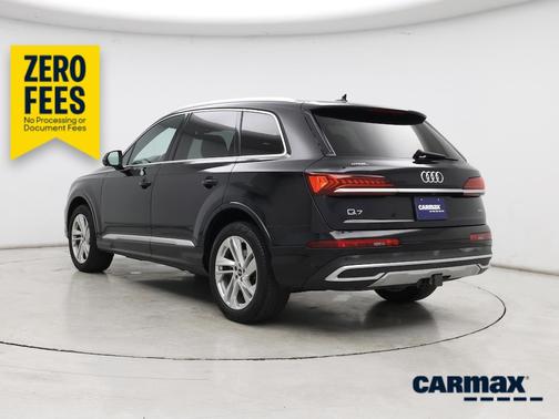 Black 2021 Audi Q7 Premium