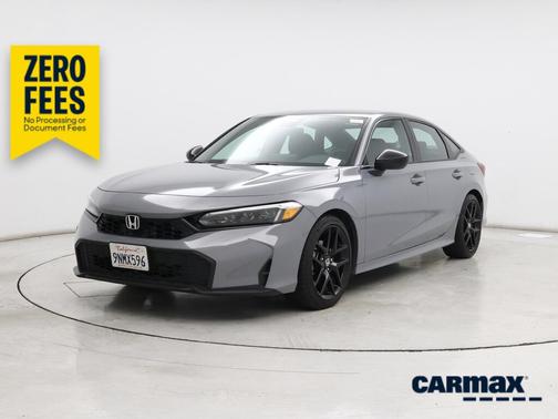 Gray 2025 Honda Civic Sport