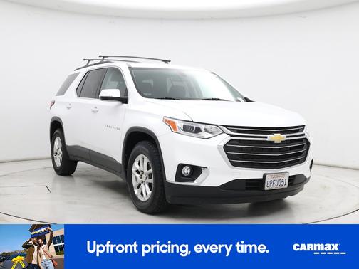 White 2020 Chevrolet Traverse LT Cloth
