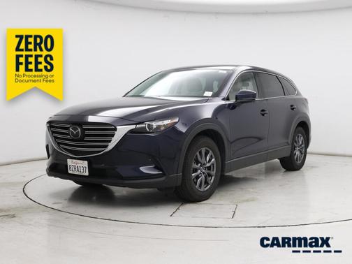 Blue 2022 Mazda CX-9 Touring