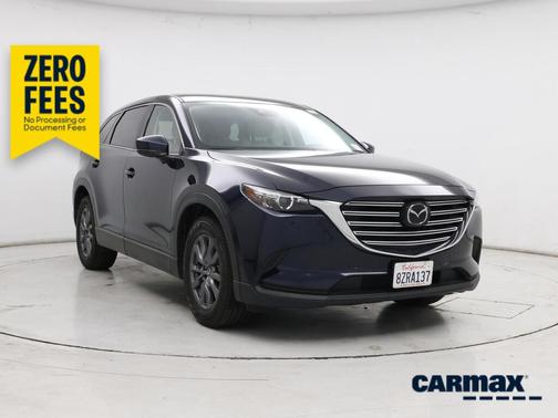 Blue 2022 Mazda CX-9 Touring