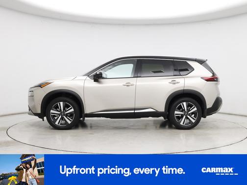 Gold 2023 Nissan Rogue Platinum
