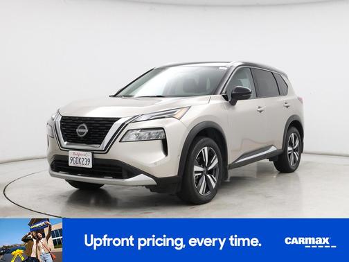 Gold 2023 Nissan Rogue Platinum