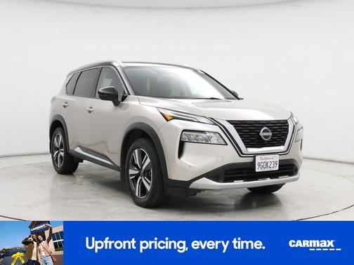 Gold 2023 Nissan Rogue Platinum