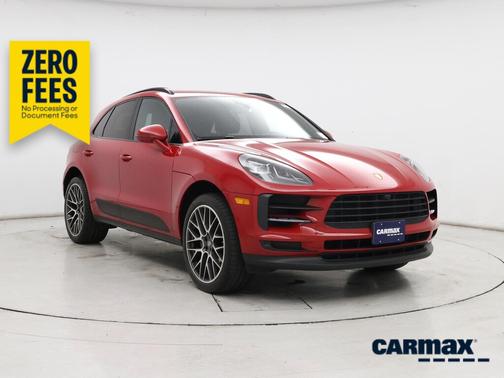 Red 2021 Porsche Macan S