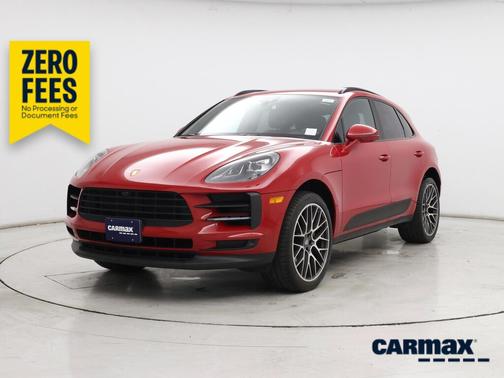 Red 2021 Porsche Macan S