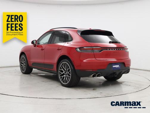 Red 2021 Porsche Macan S