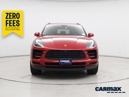 Red 2021 Porsche Macan S